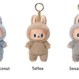 POPMART macaron toffee labubu